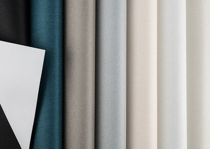 Tissu de protection solaire, Verdunkelnd blackout-100 Flocké 11201