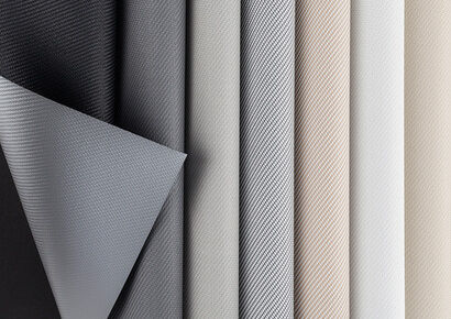 Tissu de protection solaire, Verdunkelnd blackout-100 Satiné 21154